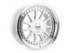 ES#4507813 - 5004-2KT - 17" Style 5004 Wheels - Set Of Four - 17"x9.0" ET30 5x120 72.6CB - Silver with Machined Lip - Alzor - BMW MINI