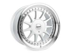 ES#4507813 - 5004-2KT - 17" Style 5004 Wheels - Set Of Four - 17"x9.0" ET30 5x120 72.6CB - Silver with Machined Lip - Alzor - BMW MINI