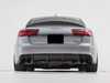 ES#4730275 - 053256LA01 - Audi C7.5 A6 S-Line Rear Diffuser - Gloss Black - Add some aggressive styling to your C7.5 A6 S-Line - ECS - Audi