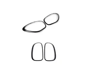 Headlight  And Taillight Trim Rings Set Jet Black -  R60 MINI Countryman 