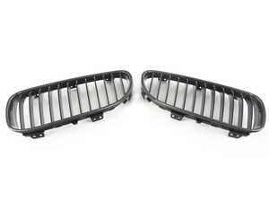 ES#4715862 - ATK-BM-0242 - Carbon Fiber Front Grille Set - E92/E93 3-Series LCI - The perfect carbon fiber grille upgrade for your 3-Series! - AUTOTECKNIC - BMW