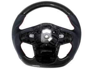 ES#4750963 - A90CFSW-L - A90 Supra Carbon Fiber Steering Wheel - Leather - Give your interior a touch of performance and style - Suvneer - BMW