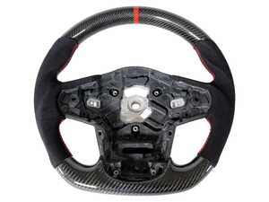 ES#4750964 - A90CFSW-A - A90 Supra Carbon Fiber Steering Wheel - Alcantara - Give your interior a touch of performance and style - Suvneer - BMW