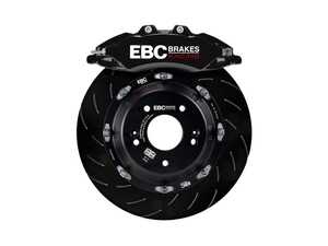 ES#4750982 - BBK045BLK-1 - EBC Apollo 6-Piston Big Brake Kit - 355mm Rotors - Black Calipers - This big brake kit offers a massive improvement over your stock BMW brakes! - EBC - BMW