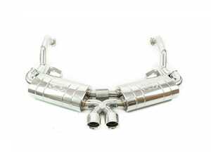ES#4751068 - FS.POR.987.MAXX - Fabspeed Porsche 987 Boxster / Cayman Maxflo Performance Exhaust System (2005-2008)  - Polished Stainless Steel Exhaust Tips - Fabspeed - 