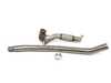 ES#4669388 - ssxvw686 - Large Bore Downpipe & Hi-Flow Sports Cat - Stainless steel 80mm downpipe with high flow catalytic converter designed to work with factory cat-back exhaust systems. - Milltek Sport - Volkswagen