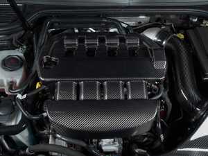 ES#4733731 - 043021la01KT - MK8 GTI / Golf R Carbon Fiber Engine Cover - (NO LONGER AVAILABLE) - Add a flash of style and elegance under your hood with an ECS Tuning Carbon Fiber Engine Cover - ECS - 