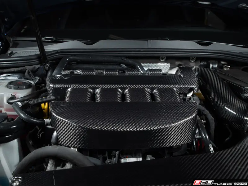ECS - 043021la01KT - MK8 GTI / Golf R Carbon Fiber Engine Cover