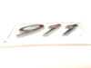 ES#2598013 - 99155923102 - "911" Logo - Galvano Silver - Emblem for engine lid - Genuine Porsche - Porsche