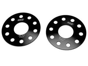 ES#4751521 - 034-604-7010 - 034 Motorsport 2.5mm Wheel Spacer - Pair - 2.5mm Wheel Spacer Pair is designed to fit most Audi & Volkswagen vehicles with a 57.1mm center bore and 5x112mm wheel bolt patterns. - 034Motorsport - Audi Volkswagen