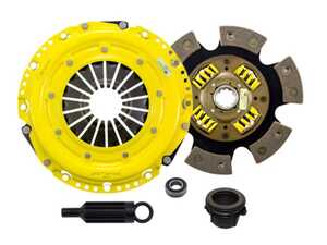 ES#3438003 - BM4-HDG6 - E46 M3 Heavy Duty Sprung 6-Pad Racing Clutch Kit - Perfect for high performance street and road racing demands. Conservatively rated up to 505 ft/lbs torque capacity. - ACT - BMW