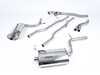 ES#2992781 - SSXAU509 - 2.5" Non-resonated Cat-back Exhaust System - Stainless steel 2.5" cat-back exhaust systems. - Milltek Sport - Audi