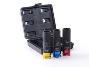 Torque-Limiting Wheel Bolt Socket Kit - 3 Pieces