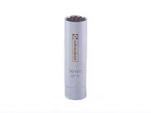 ES#1306823 - sp-05-12p - 14mm 12-Point Deep Socket, 3/8" Drive - Add this quality tool to your box - Schwaben - Audi BMW Volkswagen Mercedes Benz MINI Porsche