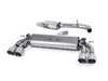 ES#4159448 - SSXVW401 - Valved Cat-Back Exhaust System - Resonated - Get that Exhaust tone you've been looking for! Features 3" construction with quad titanium round GT-100 tips. - Milltek Sport - Volkswagen