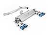 ES#4159449 - SSXVW406 - Valved Cat-Back Exhaust System - Non-Resonated - Get that Exhaust tone you've been looking for! Features 3" construction with quad burnt titanium round GT-100 tips. - Milltek Sport - Volkswagen