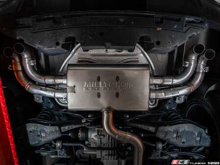 ES#4752953 - SSXVW742 - Non-Resonated Cat-Back With Downturn Tips - A non-resonated cat-back system that requires no modification - Milltek Sport - Volkswagen