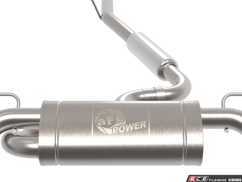 aFe 49M00028 MACH Force-Xp 2-1/2 409 Stainless Steel Muffler main image 1