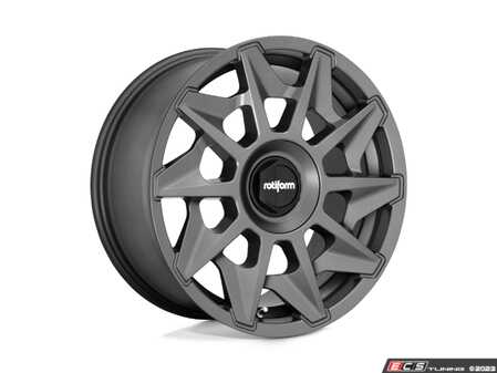 ES#4745479 - R1281885F3+35KT2 - 18" Rotiform CVT Wheels - Set Of Four - 18x8.5 ET35 5X100 57.1CB - Matte Anthracite - Rotiform - Audi Volkswagen