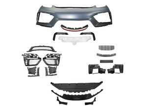 ES#4753061 - 718GT4FT - GT4 Designed 718 Front Bumper Conversion Kit - Porsche Boxster / Cayman 2017+ - Drastically enhance the look and performance of your Porsche 718! - Suvneer - Porsche