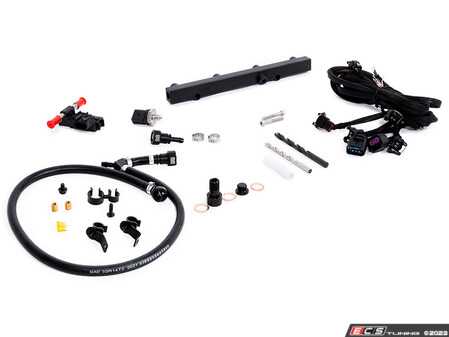 ES#4753077 - UH015-FLA - Unitronic MPI Fuel Rail Upgrade Kit - Without Injectors - Allows you to add port side fuel injectors to the factory 2.0TSI EA888 EVO4 intake manifold and features uncompromised, top shelf components - Unitronic - Audi Volkswagen