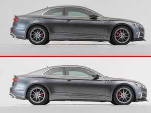 ES#4714525 - 051218LA01-A - B9 A5/S5/Allroad Lowering Spring Set - Dramatically improve looks and handling with and average lowering up to 1.4" front and rear. - ECS - Audi