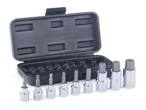Hex Head Socket Kit - 9 Pieces