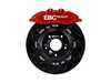 ES#4753109 - BBK047RED-1 - Balanced Front Big Brake Kit - Racing Red - 355x32mm Rotor - Featuring 4-piston front calipers, fully floating two-piece rotors, BlueStuff pads, braided lines and required fluid and hardware. - EBC - BMW