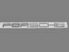 ES#2224172 - 99155923500 - "PORSCHE" Logo - Galvano Silver - Emblem for engine lid - Genuine Porsche - Porsche