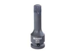 ES#240946 - IS-12M14 - M14 Triple Square Socket - 1/2" Drive - Perfect Fit for A3, MKV and MKVI front strut bolts - Schwaben - Audi Volkswagen