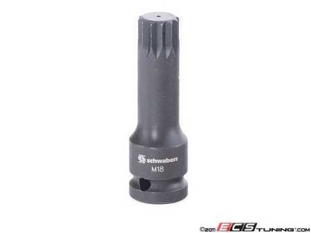 ES#1910127 - is-12m18 - M18 Triple Square Extended Reach Socket, 1/2" Drive - A must have tool for any Volkswagen, Audi or BMW owner - Schwaben - Audi BMW Volkswagen Mercedes Benz MINI Porsche