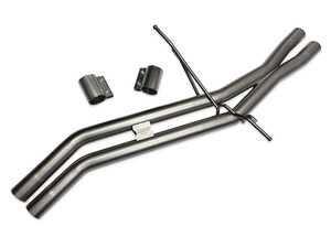 ES#4753132 - 034-105-7059 - Res-X Resonator Delete And X-Pipe - Enjoy a more aggressive exhaust note with no noticeable drone inside the cabin at a fraction of the cost of more expensive cat-back systems. - 034Motorsport - Audi