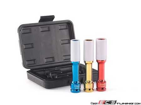 ES#2221243 - PPS-1721LC - Long Reach Protecta Socket Kit - 3 Pieces - Prevent damage during installation or removal of wheels - eliminate the need for an extension on wide or low offset wheels - Schwaben - Audi BMW Volkswagen Mercedes Benz MINI Porsche