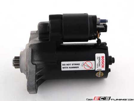 ES#2081 - SR0424KT - Starter Motor - Remanufactured - Price includes $85.00 refundable core charge - Bosch - Volkswagen