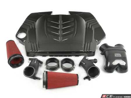 ES#4660973 - EVE-4V8TT-CF-INT - Carbon Fiber Intake System - Complete carbon fiber intake system to transform the look, sound and feel of your 4.0TFSI. - Eventuri - Audi Porsche