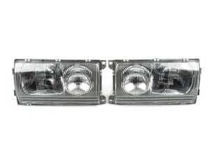 ES#3663029 - 440-1101P-LD - W123 E-Class Euro Style Headlights - Set - Featuring Chrome Glass Housings Headlights for your W123! - Depo - Mercedes Benz