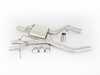 ES#4753233 - 048641LA03 - VW B6 Passat / CC 2.0T Performance Catback Exhaust System - In-house engineered for CC enthusiasts! Featuring T304 SS Tig-welded 3" tubing and a straight through perforated core muffler. - ECS - Volkswagen