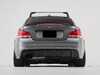 ES#4708723 - 040790LA01-01 - E8x M-Sport Rear Diffuser - Gloss Black - Transform the entire aesthetic of your 1 series with a simple yet effective diffuser upgrade! - ECS - BMW