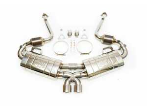 ES#5395228 - FS.POR.986X.MAXX - Fabspeed Porsche 986 Boxster Maxflo Performance Exhaust System (1997-1999) - Unlock your 986 Boxsters sound and power with Maxflolightweight T304 stainless, high-flow HJS sport cats, dual tips, and a true bolt-on +8 whp upgrade. - Fabspeed - Porsche