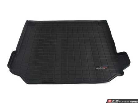 ES#4035420 - 40871SK - E36 Trunk Cargo Liner with Bumper Protector - Black - Digital Laser Measured Trunk Liners For Maximum Interior Protection In All Weather Conditions! - WeatherTech - BMW