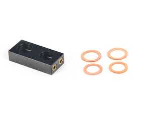 ES#4507107 - RGE30PSDB - Race German Premium Power Steering Delete Block (E30) - Seal off your power steering the correct way! - Race German - BMW