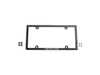 ES#4755590 - E1075 - Rennline Carbon Fiber License Plate Frame  - Made from hand-laid carbon fiber this plate frame will stand the test of time. New stainless steel hardware included! - Rennline - Audi BMW Volkswagen Mercedes Benz Porsche