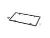 ES#4755590 - E1075 - Rennline Carbon Fiber License Plate Frame  - Made from hand-laid carbon fiber this plate frame will stand the test of time. New stainless steel hardware included! - Rennline - Audi BMW Volkswagen Mercedes Benz Porsche
