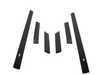 ES#195952 - 82119403140 - ///M Side Moulding Set - Coupe and Convertible - Includes left and right side moulding set - Genuine BMW - BMW