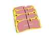 ES#4659628 - DP42425R - Rear YellowStuff Performance Brake Pads - EBC's premium sport street pad that offers high friction levels and heat fade resistance - EBC - BMW