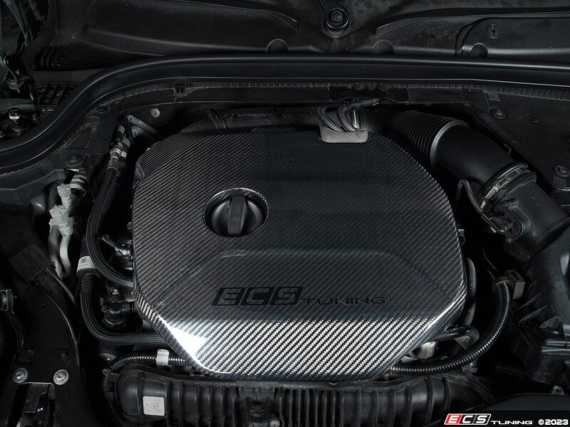 ECS - 003623ECS01KT - Carbon Fiber Engine Top Cover - Pre-LCI F55 F56 ...