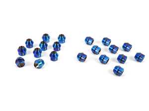 ES#4715346 - BMS-ETLN20 - BMS Elite Titanium Lug Nuts - M14x1.25 - Cone Seat - Set Of 20 - The BMS Elite titanium lug nuts are up to 50% lighter than equivalent OEM steel lugs, have a high tensile strength, and do not succumb to heat degradation, rust, or corrosion. - Burger Motorsports - BMW MINI