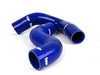 ES#1832526 - FMKT008B - Upper Intercooler Boost Hose Kit - Blue - 2-piece kit connects turbo and intake manifold to intercooler - Forge - Audi