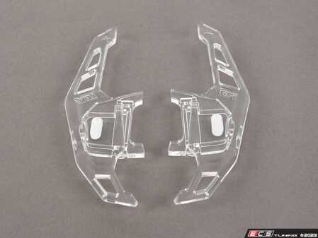 ES#4668800 - AGT003C - Paddle Shifter Extensions - Clear - Futuristic see-through design to add style and utility to your performance vehicle. - LEYO - Volkswagen