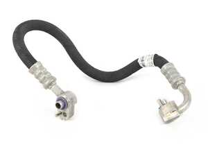 ES#2995113 - 64539337131 - Refrigerant Line - Pressure Hose Assembly - Runs from the compressor to the receiver drier/condenser - Genuine BMW - BMW